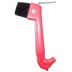 Hufkratzer in Rot